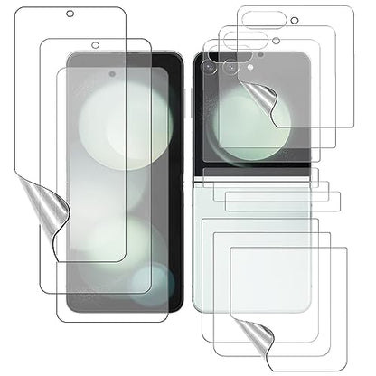 [3 Sets 12PCS Matte Screen Protector for Z Flip 5,Soft TPU Film Ultra-Thin Anti-Glare Screen Protectors for Samsung Galaxy Z Flip 5 2023 - size: for Z Flip 5