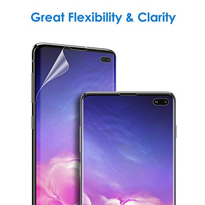 JETech TPU Screen Protector for Samsung Galaxy S10 Plus, 2-Pack - size: Galaxy S10 Plus