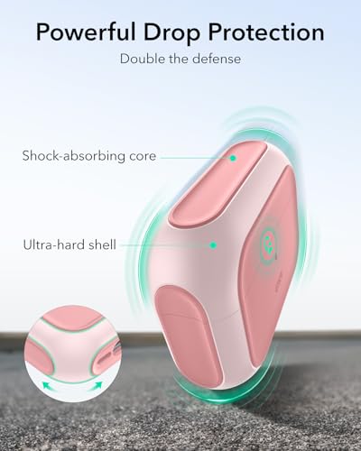 ESR for AirPods Pro 3 Case, Compatible with MagSafe, Pink - color: Pink, size: AirPods Pro 3 Case
