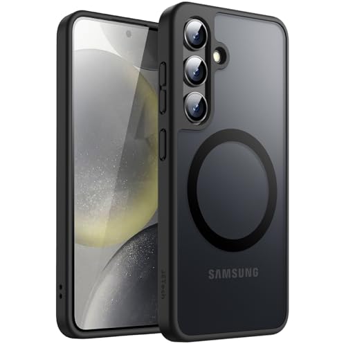 JETech Magnetic Case for Samsung Galaxy S24, Black - color: Black, size: Galaxy S24