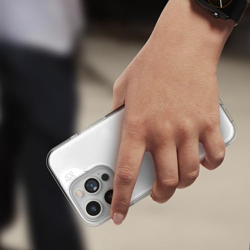 ZAGG Crystal Palace iPhone 15 Pro Max Phone Case - Drop Protection (13ft/4m), Anti-Yellowing & Scratch-Resistant iPhone Case, Wireless Charging Compatibility, Clear - size: iPhone 15 Pro Max, style: Without Magsafe