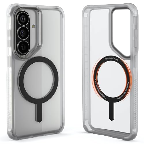 Ghostek Covert Clear Galaxy S26 Case MagSafe Compatible with Magnetic Ring, Slim Thin Shockproof Phone Cover Designed for 2026 Samsung S26 (6.3") (Clear Matte) - color: Clear Matte, size: Galaxy S26