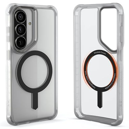Ghostek Covert Clear Galaxy S26 Case MagSafe Compatible with Magnetic Ring, Slim Thin Shockproof Phone Cover Designed for 2026 Samsung S26 (6.3") (Clear Matte) - color: Clear Matte, size: Galaxy S26