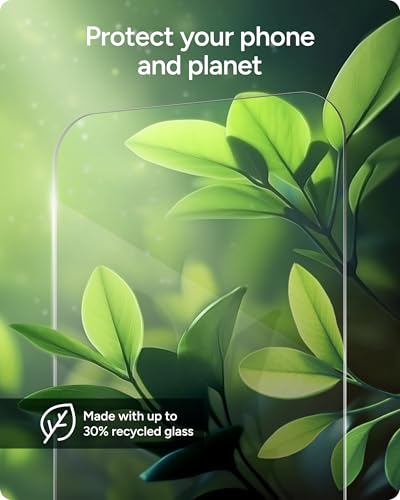 ZAGG Glass Elite Screen Protector for iPhone 17 Pro Max - 5X Stronger Tempered Glass, ClearPrint Technology for Smudge Free Clarity, Smooth Feel, Full Coverage, InvisibleShield, Easy Two-Step Installation - size: iPhone 17 Pro Max, style: Glass Elite