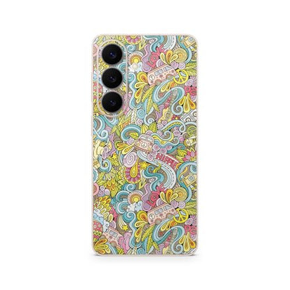 Glossy Glitter Phone Skin Compatible with Samsung Galaxy S26 - Ultra Hippie - Premium 3M Vinyl Protective Wrap Decal Cover - Easy to Apply | Crafted in the USA by MightySkins - color: Ultra Hippie, size: Galaxy S26 (Back Wrap), style: Glossy Glitter Finis