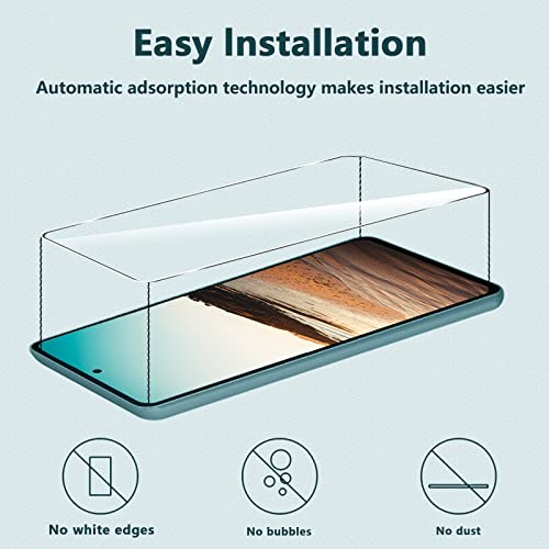 [3+3 Pack] Galaxy S10e Screen Protector + Camera Lens Protector, HD Tempered Glass Film, 9H Hardness, Scratch Resistant, Easy Installation, Bubble Free, Screen Protector for Samsung Galaxy S10e