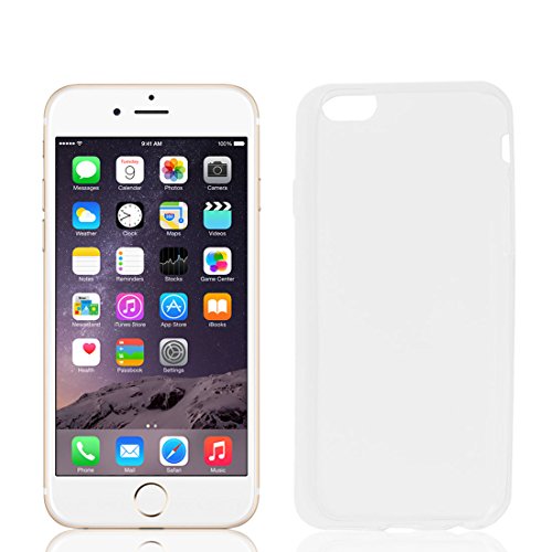 Ruilogod Clear TPU Soft Case Cover Protector for 6 6G 6th 4.7"