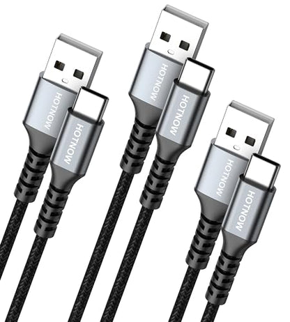 Short USB A to USB C Cable 0.5FT 3Pack, 6 inch USB C Cable 3A Fast Charging - color: Black, size: 0.5FT