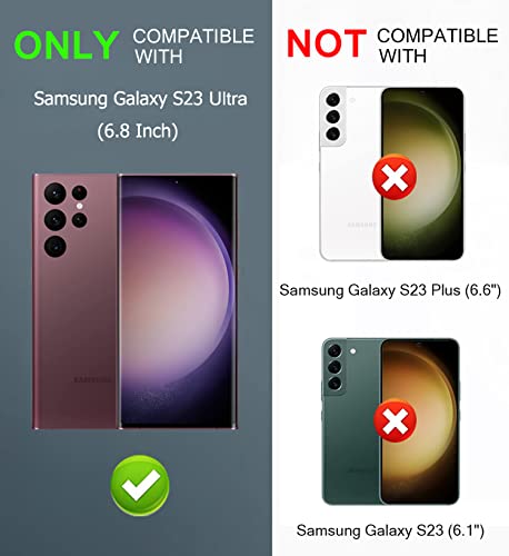 Galaxy S23 Ultra Matte Privacy Screen Protector, [Case Friendly] [Support Fingerprint Unlock] Flexible TPU Film for Samsung Galaxy S23 Ultra 5G, Anti-Scratch, Touch Sensitive - size: for Samsung Galaxy S23 Ultra