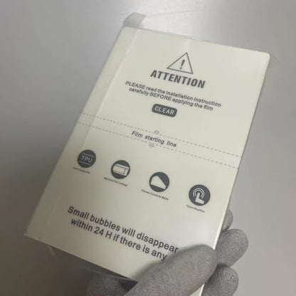 8-inch HD Matte Privacy Flexible Hydrogel Film Straight Curved Screen Protector Cut Machine Mobile Phone Protective Film (HD) - color: HD
