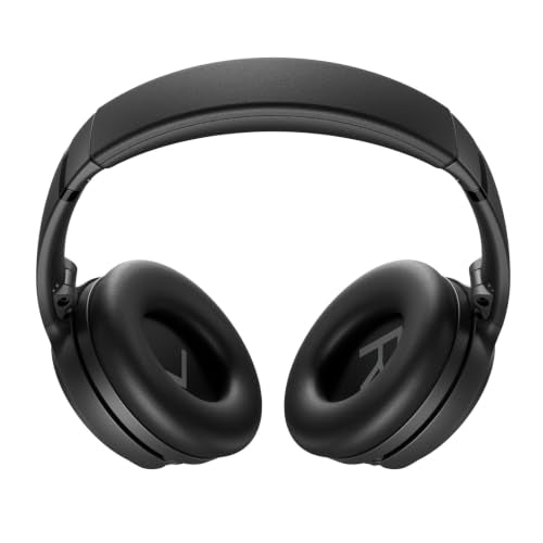 Bose QuietComfort Headphones - Wireless Bluetooth Headphones, Active Over Ear Noise Cancelling and Mic, USB-C Charging, Deep Bass, Up to 24 Hours of Playtime, Black - color: Black