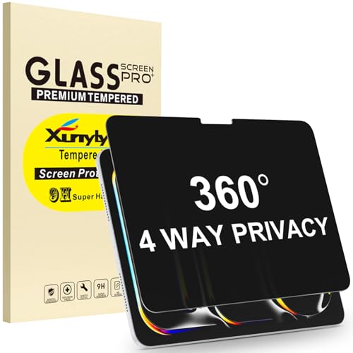 360° 4 Way Privacy Screen Protector for iPad Pro 11 inch M5 M4 - color: iPad Pro 11" 6th/5th Gen