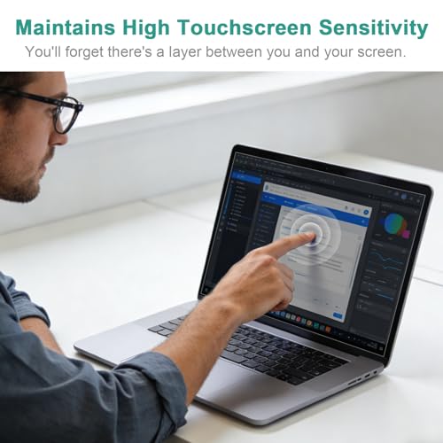 2-Pack 14 Inch 16:10 Laptop Anti Blue Light Screen Protector, Matte Anti Glare Film UV Blocking Protector Compatible with 14''(1920x1200P) HP, Acer, Asus, Lenovo, Dell, Samsung, Thinkpad - size: 14 inch 16:10 laptops