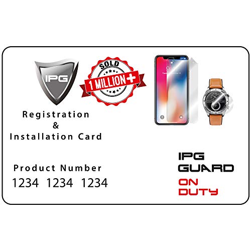 IPG for SUUNTO CORE Classic-Crush-Premium Series Screen Protector (2 Units) Invisible Ultra HD Clear Film Anti Scratch Skin Guard - Smooth/Self-Healing/Bubble -Free by