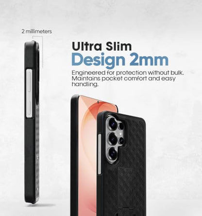 MOTIVE for Samsung Galaxy s26 Ultra Case with Belt Clip, Kickstand | 6.9" | Ranger v1 Series, Black, 360° holster, open-top/bottom port access, grip, slim - size: s26 Ultra