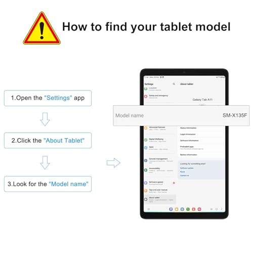 SPARIN 2 Pack Screen Protector for Samsung Galaxy Tab A9/A11 8.7 inch - size: Galaxy Tab A11/A9 8.7"