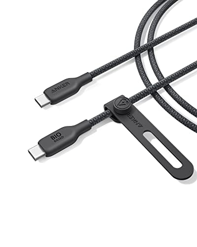Anker USB C Cable, 240W Type C Fast Charging, USB 2.0 (6 ft, Phantom Black) - size: 6ft