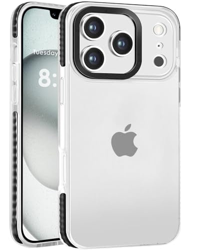 Phone Case Compatible with iPhone 17 Pro, Clear Case Shockproof Protective Bumper Slim Cover - color: Clear, size: iPhone 17 Pro
