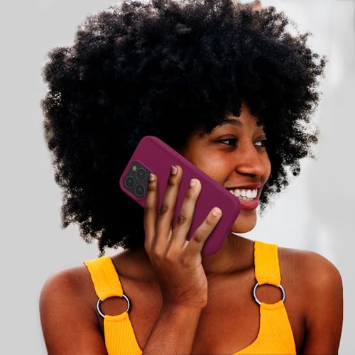 kwmobile Case Compatible with Apple iPhone 16 Pro Case - TPU Silicone Phone Cover with Soft Finish - Pomegranate Red - color: pomegranate red, size: iPhone 16 Pro