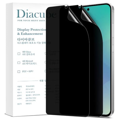 For Samsung Galaxy S26 Plus [Upgraded 27°] Privacy Screen Protector [2 PACK][Fast Fingerprint ID Unlock][Anti-Spy PET Film][Easy Installation with Alignment Jig] [Scratch Self-Healing] - size: Galaxy S26 Plus