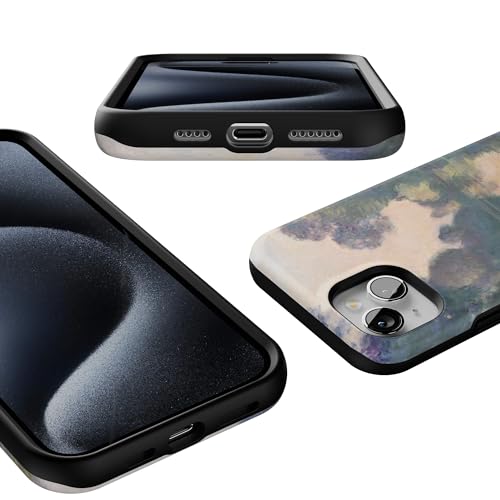 Casely iPhone 15 Plus Case | Monet's Morning | The Met Museum | Bold Protective Design | Compatible with MagSafe - color: Monet's Morning | The Met Museum