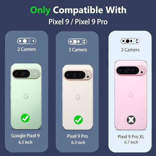 Battery Case for Google Pixel 9/9 Pro, 10000mAh Rechargeable Portable Charging Case with Wireless Charging Compatible for Google Pixel 9/9 Pro (6.3 inch) Extended Battery Pack Charger Cover (Black) - size: Google Pixel 9/9 Pro