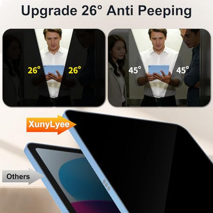 360° 4 Way Privacy Screen Protector for iPad Air 11 Inch M4 M3 M2 - color: iPad Air 11'' M4/M3/ M2