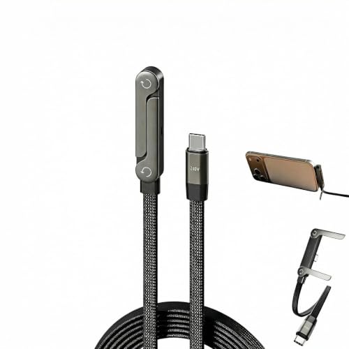 2-in-1 Invisible Stand Charger Cable