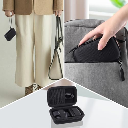 co2CREA Case for Anker MagSafe UFO 3-in-1 Wireless Charger Station, Black - color: Black Case
