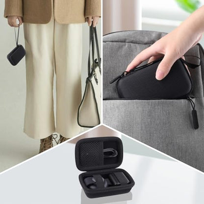 co2CREA Case for Anker MagSafe UFO 3-in-1 Wireless Charger Station, Black - color: Black Case