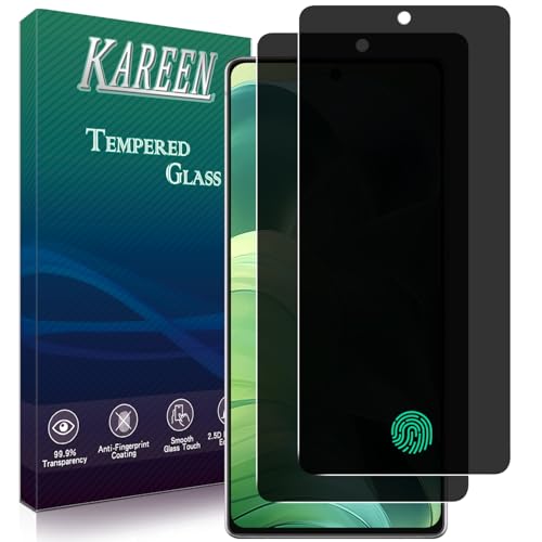KAREEN Privacy Screen Protector for Samsung Galaxy Note 20 Tempered Glass