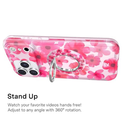 VELVET CAVIAR Compatible with MagSafe Phone Grip - color: Cherry Blossom