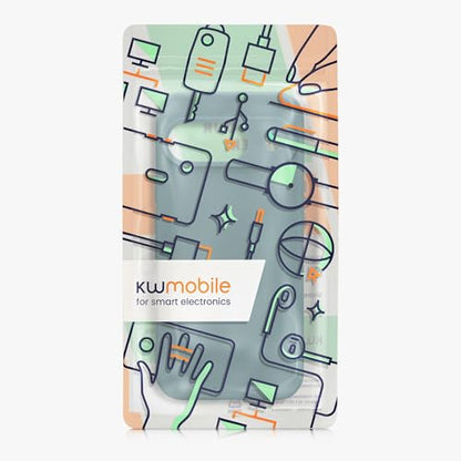 kwmobile Case Compatible with Google Pixel 9 Case - Protective Slim TPU Phone Cover - Soft Matte Finish - Arctic Night - color: Arctic Night, size: Pixel 9