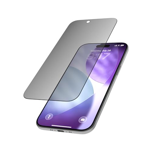elago Privacy Glass+ Screen Protector for iPhone Air - size: iPhone Air (1 Pack)