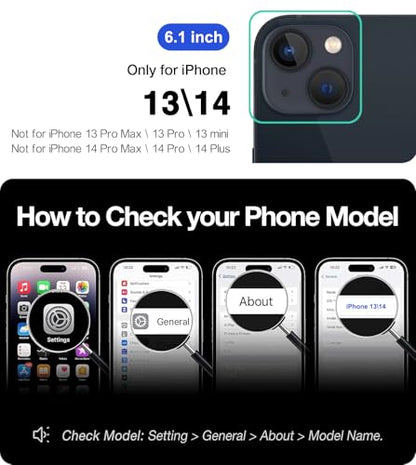 Magnetic for iPhone 14 / iPhone 13 Wallet Case with Card Holder﻿ | Compatible with MagSafe, Shockproof Phone Cover with Detachable RFID Blocking Credit Card Slot, Black - color: Black, size: iPhone 14/13