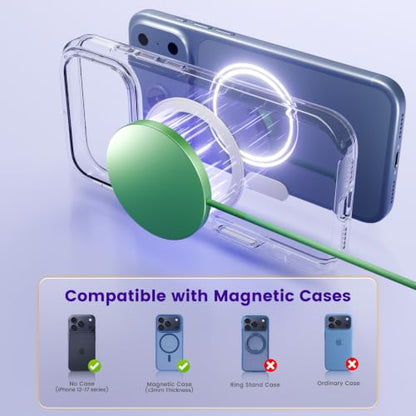 MagSafe 25W Wireless Charger for Apple Magnetic Fast Charging Pad - color: Dark Green