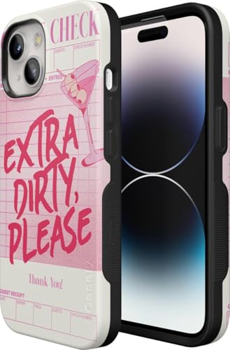 Casely iPhone 15 Plus Case | Extra Dirty Please | Fun on Weekdays | Bold Protective Design | Compatible with MagSafe - color: Extra Dirty Please | Fun on Weekdays