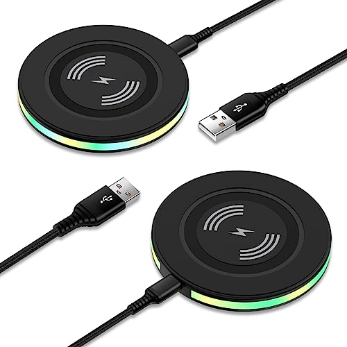 Pixel Wireless Charger for Google Pixel 11 Pro XL 10 Pro XL 10a 9a 8a 8Pro - color: Black, style: 2-Pack