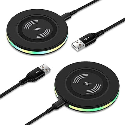 Pixel Wireless Charger for Google Pixel 11 Pro XL 10 Pro XL 10a 9a 8a 8Pro - color: Black, style: 2-Pack