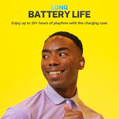 JLab Go Air Pop+ Earbuds, Dual Connect, EQ3 Sound, Lilac - color: Lilac, style: Matte