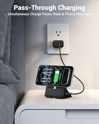 for MagSafe Portable Charger, 10000mAh Magnetic Battery Power Bank