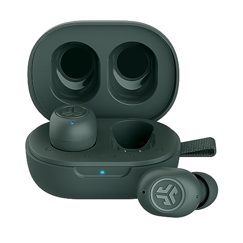 JLab JBuds Mini True Wireless Earbuds, Bluetooth multipoint, Sage - color: Sage, style: Matte