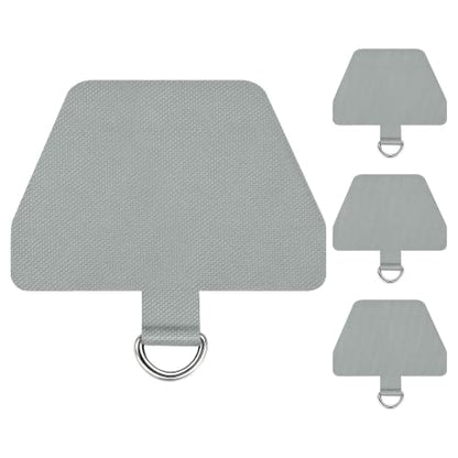 COCASES Phone Tether Tab, Phone Lanyard Strap Tab, 4 Pack Grey - color: Grey X4