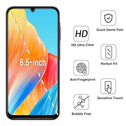 Privacy Screen Protector for Samsung Galaxy A25 5G Tempered Glass - color: Black-Galaxy A25 5G