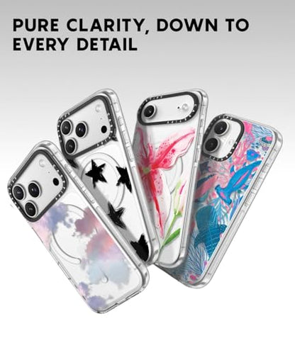 CASETiFY for iPhone 17 Pro Max Case - Impact Clear Compatible with MagSafe | Not Yellowing | 6.6 ft. 3X Military Grade Drop Protection | Clouds | Clear - color: Clouds, size: Iphone 17 Pro Max (6.9")