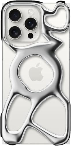 Angry miao Emptiness Phone Case for iPhone 16 Pro Max (Only), MagSafe Compatible, 22g Lightweight, Heat Dissipating, Ample Protection