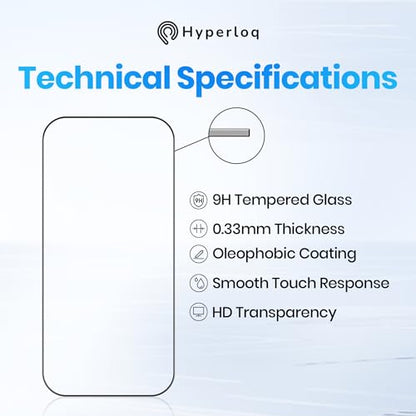 NeoGlass Privacy Screen Protector for iPhone 15 Plus/16 Plus/14 Pro max, 2-Pack, Easy Install Anti-Spy 9H Tempered Glass, Anti-Fingerprint, Bubble-Free - size: 15,16 plus