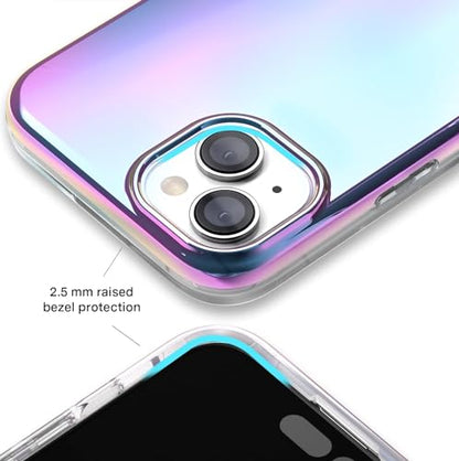 VELVET CAVIAR for iPhone 15 Case - Compatible with MagSafe - 10ft Drop Tested - Iridescent Holographic Nebula - color: Iridescent Nebula, size: 15