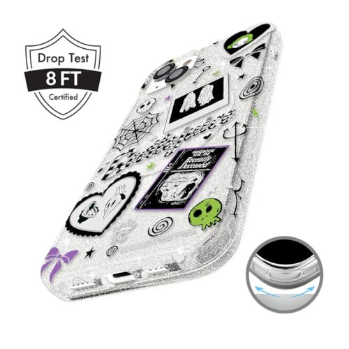 VELVET CAVIAR for iPhone 15 Case Halloween - Compatible with MagSafe - 10ft Drop Tested - Beetlejuice Ghost with The Most - color: Beetlejuice Ghost with the Most, size: 15