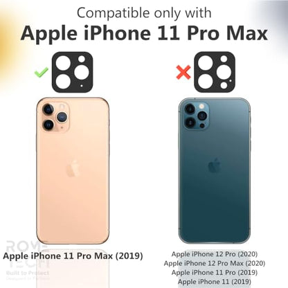 Rome Tech Clear Case Compatible with MagSafe for iPhone 11 Pro Max 6.5" (2019) - Slim and Rugged Fit Thin Shockproof Case Compatible with Magsafe Devices - Clarity - style: iPhone 11 Pro Max